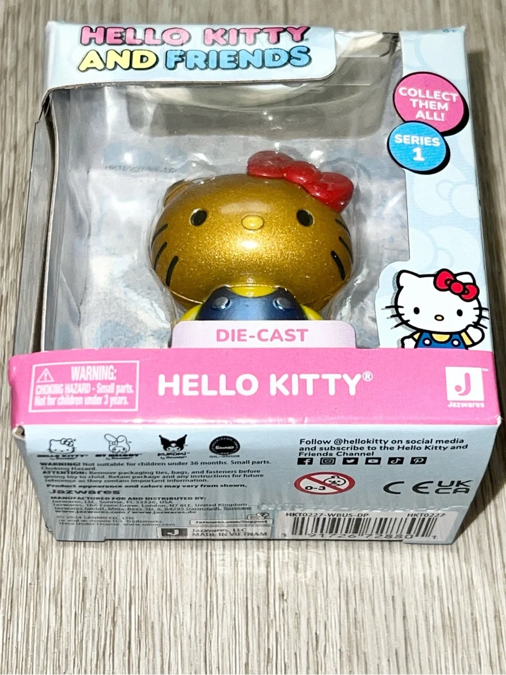 Hello Kitty Die-Cast Figure - Hello Kitty And Friends - Collectible